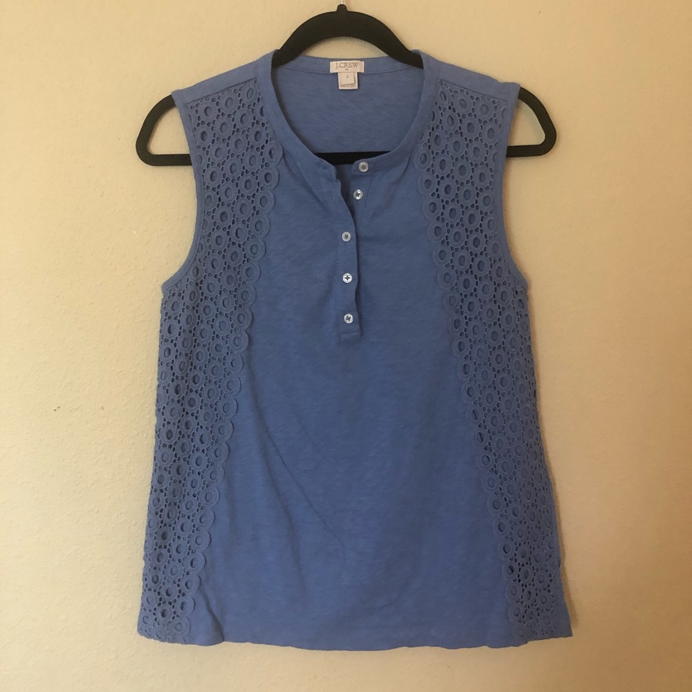 J. Crew Sleeveless Cotton Tank
